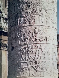 The Battle against the Dacians, (detail) from Trajan